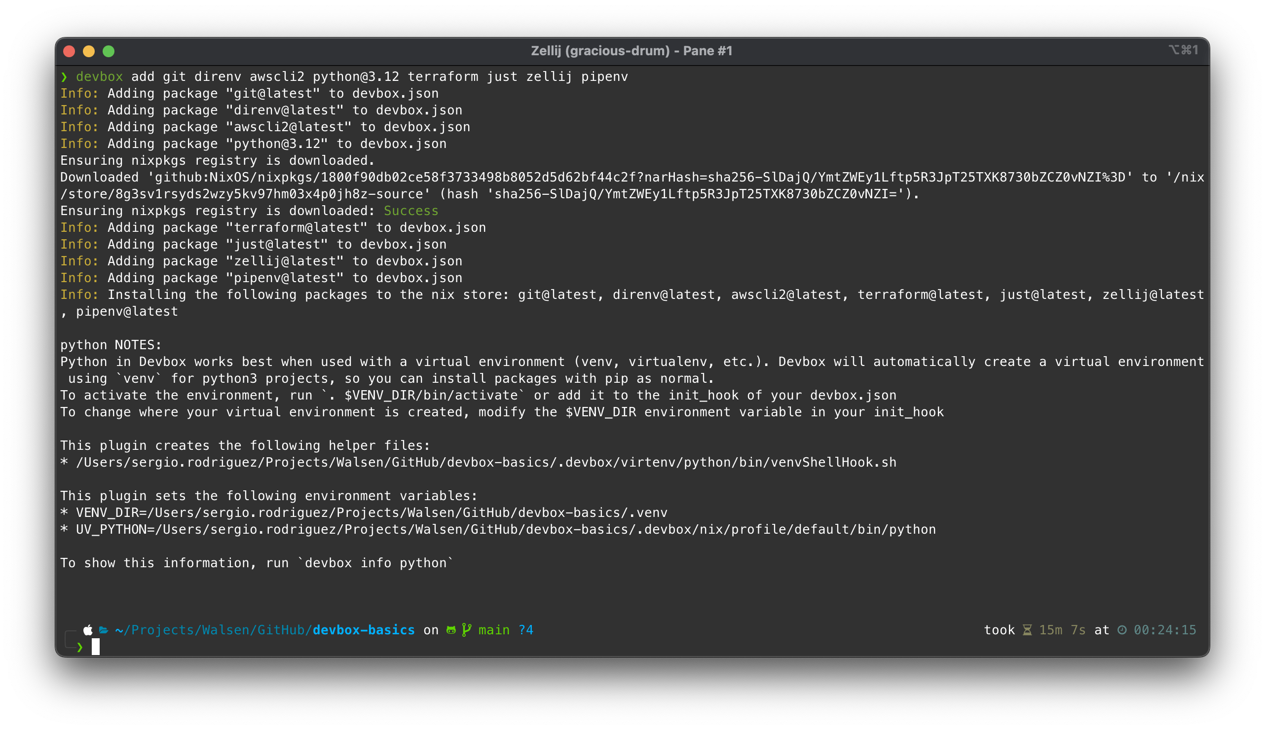 Devbox Add