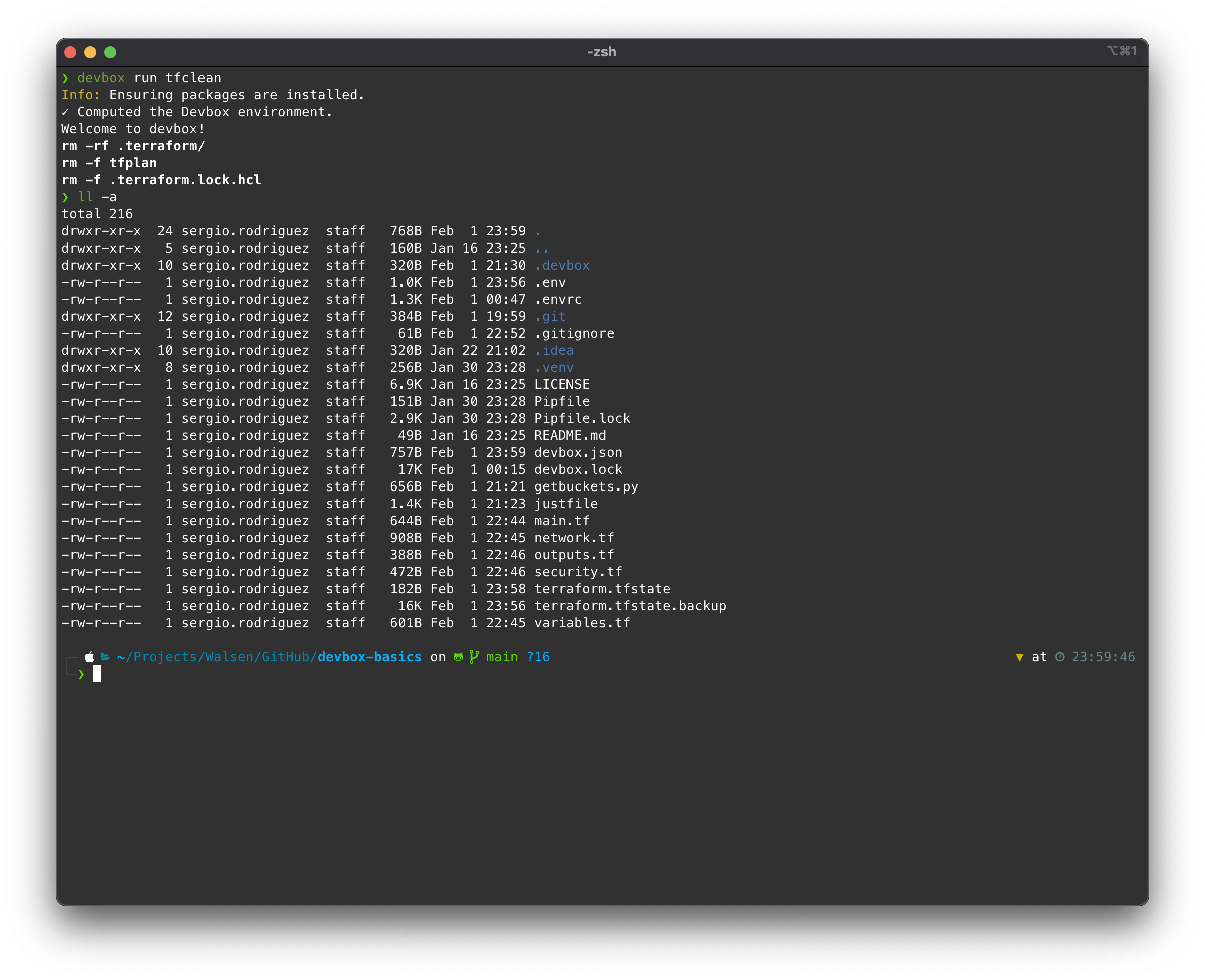 Terraform tfclean